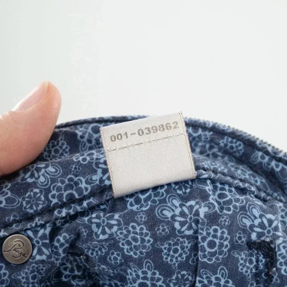 Paige Crop Jeans  Denim Venice light wash stretch size 27 - Picture 6 of 6